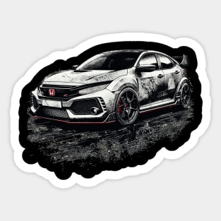 Honda Civic Type R Sticker